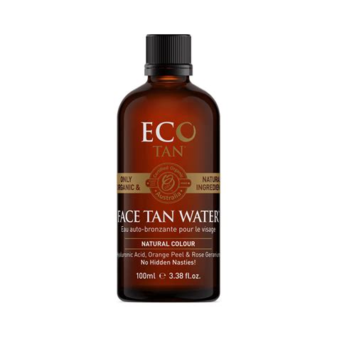 eco face tan water.